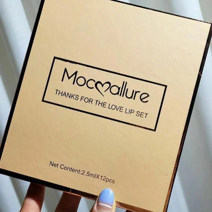 Mocallure - Creamy Matte Liquid Lipstick & Lip Gloss Set of 12 Reviews ⭐⭐⭐⭐⭐(FREE HOME DELIVERY) Multi Collection Online
