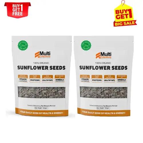 Thal Naturals Sunflower Seeds ( 250 gm) Reviews ⭐⭐⭐⭐⭐(FREE HOME DELIVERY) BUY 1 GET 1 FREE Multi Collection Online