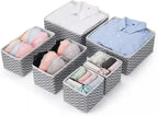 Drawer Organizer Set Pack of 6 Pink Multi Collection Online